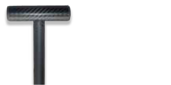 Bild: T-Spaten-Griff carbon