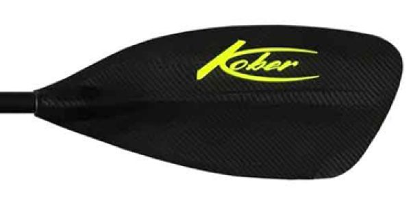 Kober Hero EFC, Wildwasserpaddel mit vorgelegtem Blatt