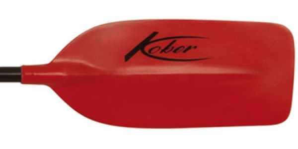 Kober X-Dream, Kanupaddel für Wildwasser mit gekehltem Blatt